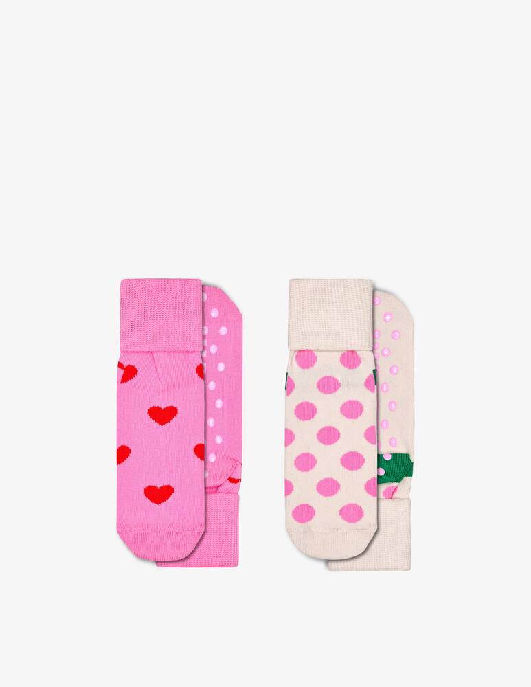 rinascente Happy Socks Set di 2 paia di calzini fox & flowers