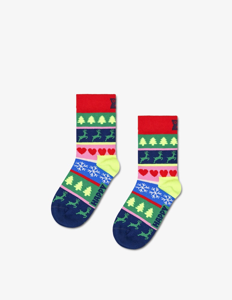 rinascente Happy Socks Calzini natalizi a righe