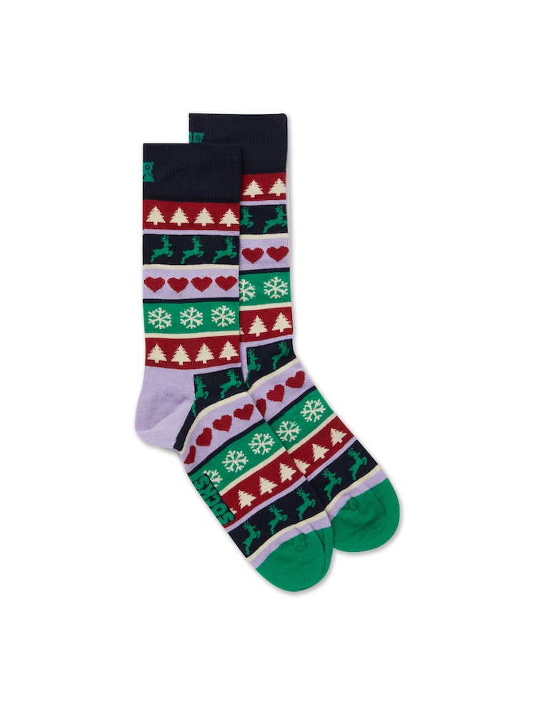 rinascente Happy Socks Christmas stripe socks