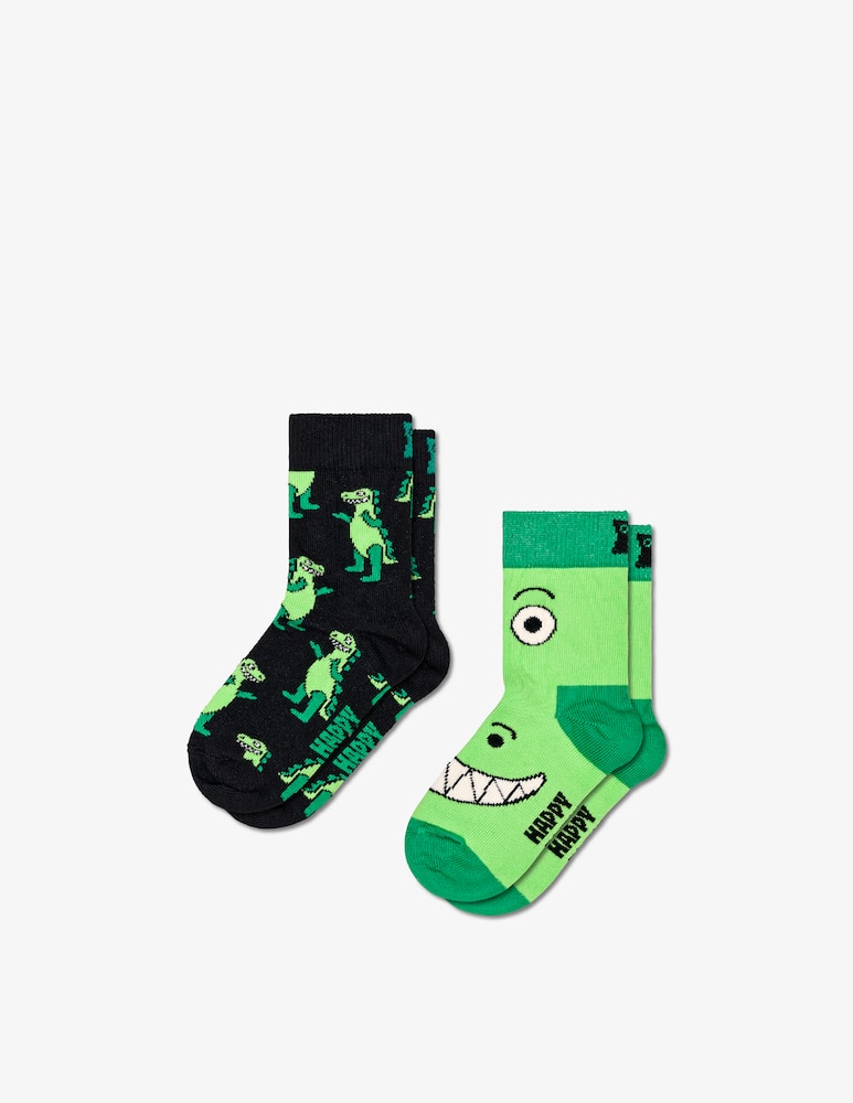 Happy Socks Set of 2 pairs dino socks - picture 1 Happy Socks Set of 2 pairs dino socks - picture 1