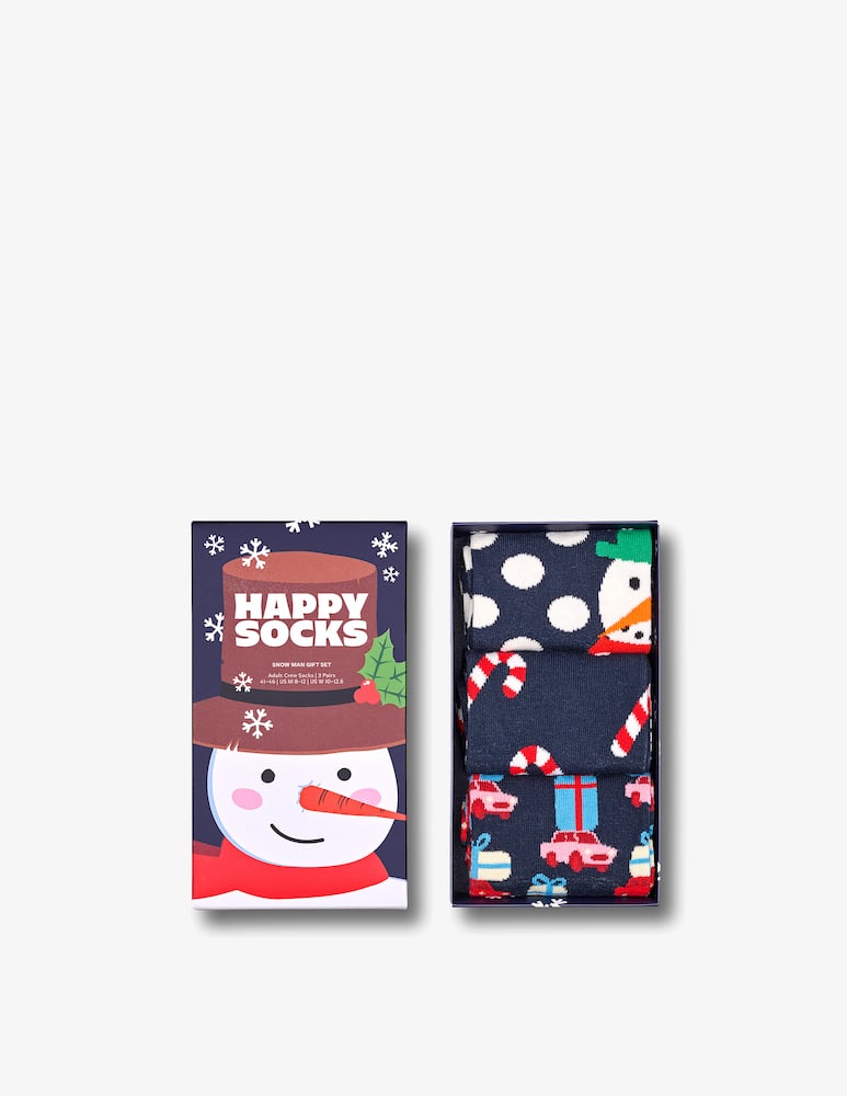 Happy Socks Pack 3 calze natalizie regalo - immagine 2 Happy Socks Pack 3 calze natalizie regalo - immagine 2