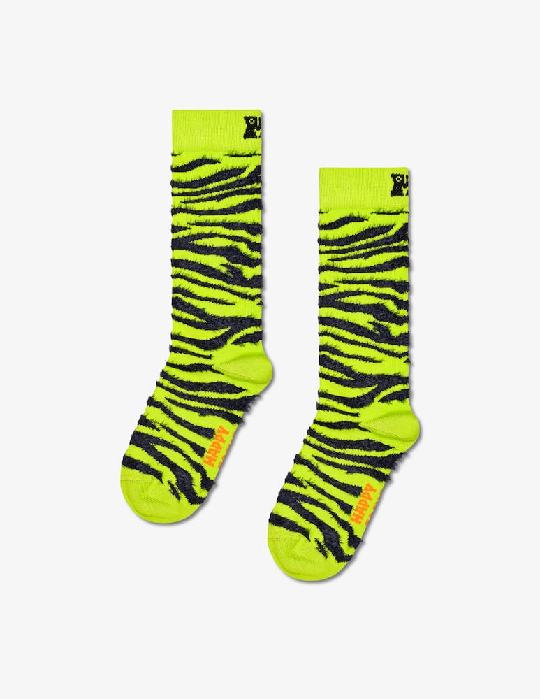Happy Socks Calzini fluffy zebra - immagine 1 Happy Socks Calzini fluffy zebra - immagine 1