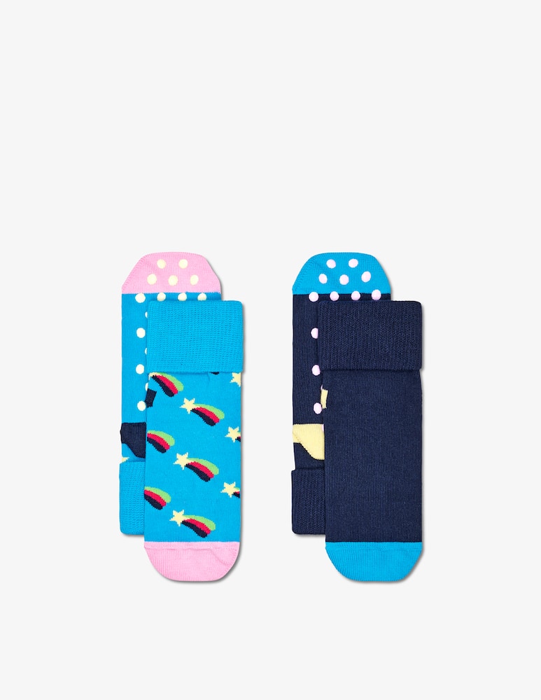 Happy Socks Calzini antislip 2 pack shooting star - immagine 1 Happy Socks Calzini antislip 2 pack shooting star - immagine 1