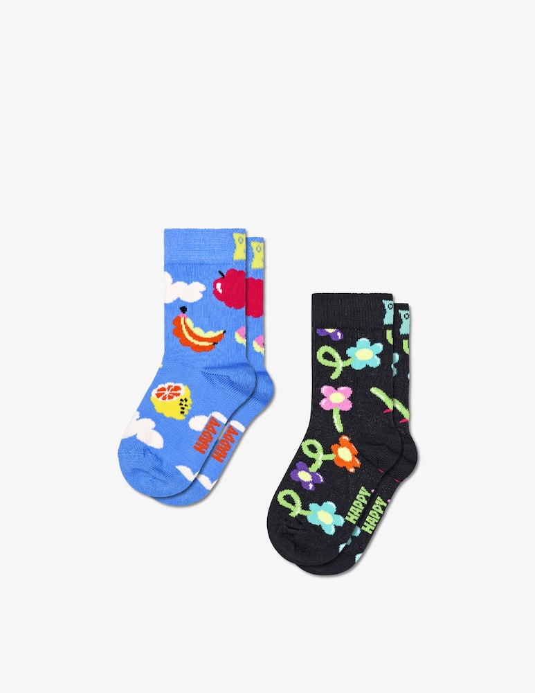 Happy Socks Set da 2 paia di calzini cloudy fruit - immagine 1 Happy Socks Set da 2 paia di calzini cloudy fruit - immagine 1