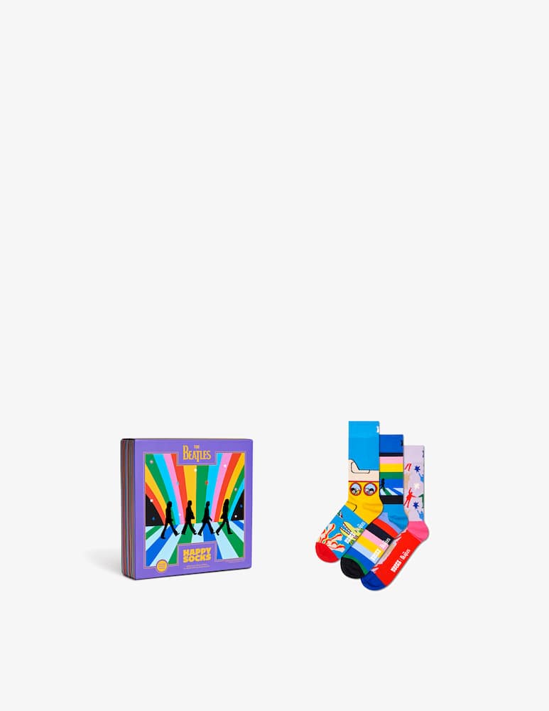 Happy Socks Calze beatles 3-pack gift set - immagine 1 Happy Socks Calze beatles 3-pack gift set - immagine 1