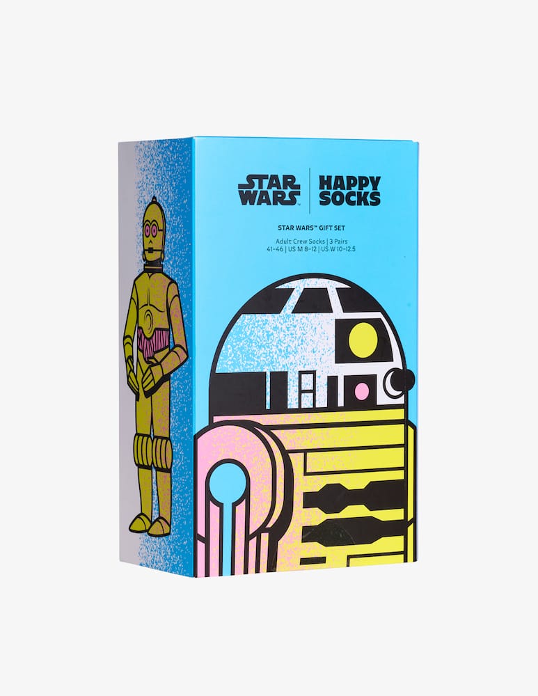 Happy Socks Calze star wars 3-pack gift set - immagine 1 Happy Socks Calze star wars 3-pack gift set - immagine 1