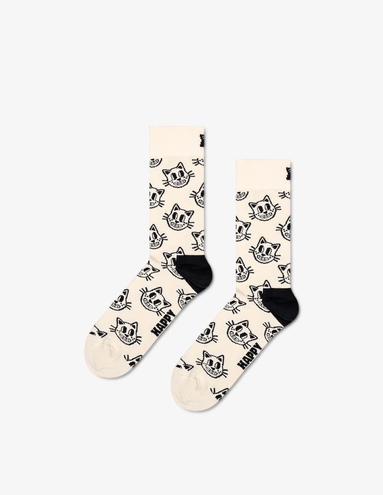 Happy Socks Cat pattern socks - picture 1 Happy Socks Cat pattern socks - picture 1