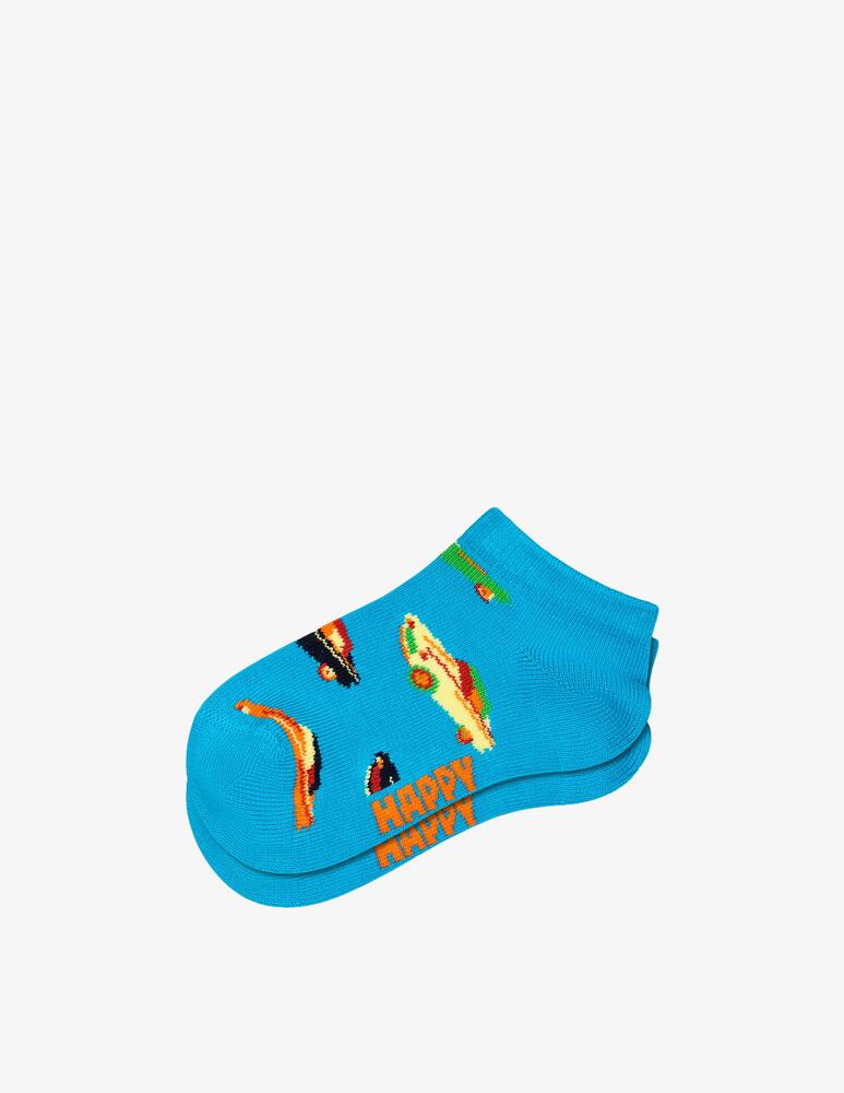 rinascente Happy Socks Car pattern low socks set