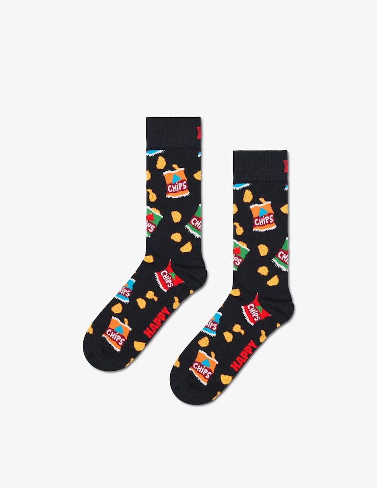 Happy Socks Calze con stampa chips - immagine 1 Happy Socks Calze con stampa chips - immagine 1