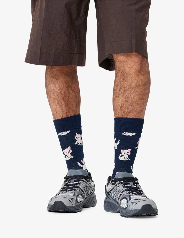 rinascente Happy Socks Kitten patterned socks