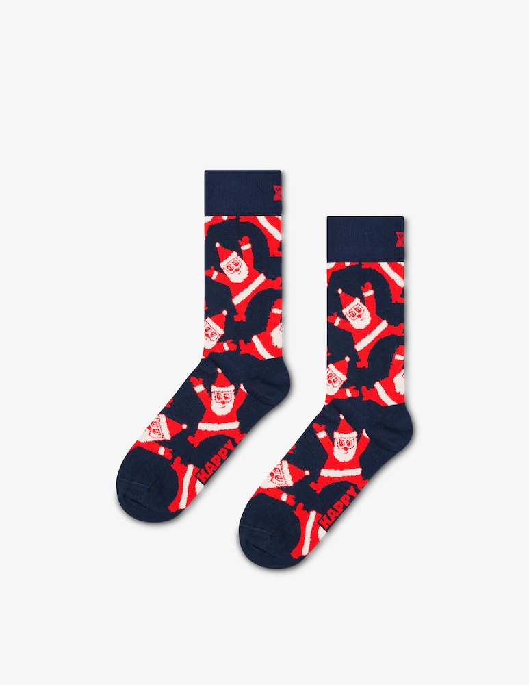 Happy Socks Calze con stampa Babbo Natale - immagine 1 Happy Socks Calze con stampa Babbo Natale - immagine 1