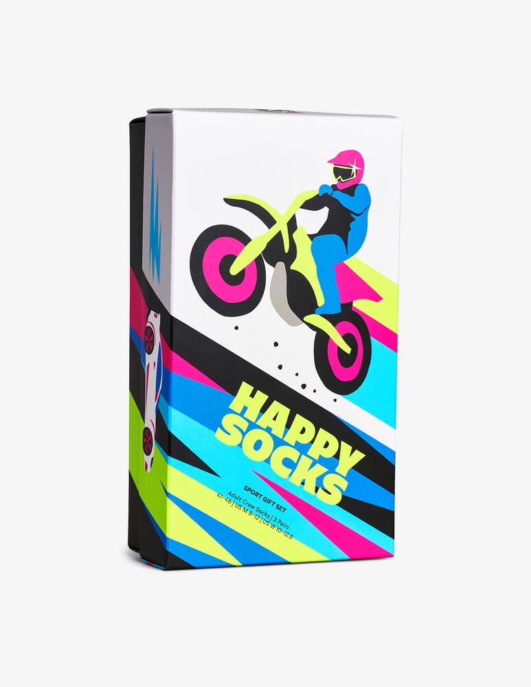 rinascente Happy Socks Set 3 calze sports