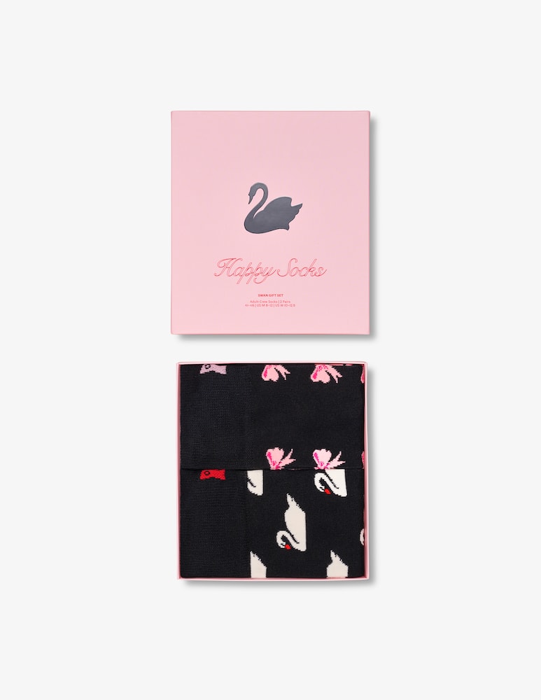 rinascente Happy Socks Swan socks gift set