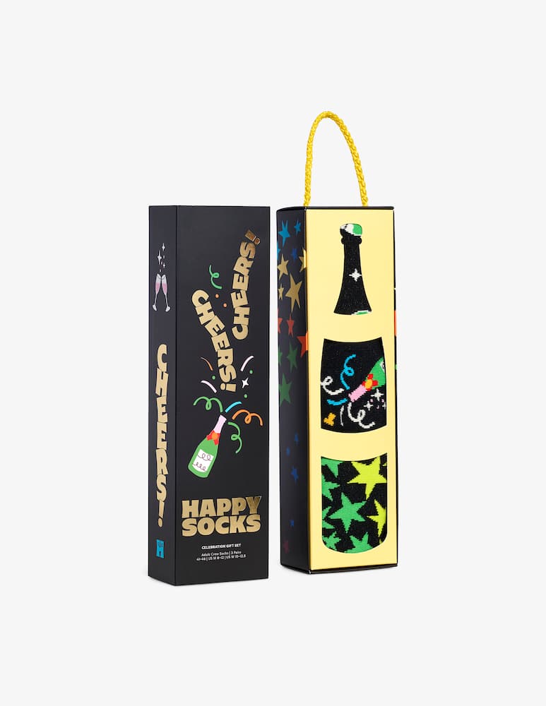 rinascente Happy Socks Set 3 calze celebrazioni