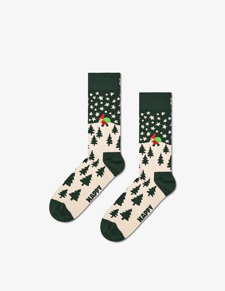 rinascente Happy Socks Snow globe socks gift set