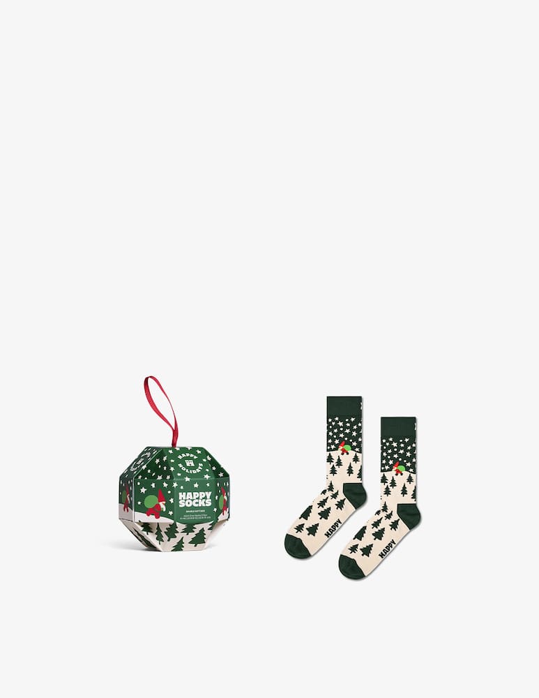 rinascente Happy Socks Snow globe socks gift set