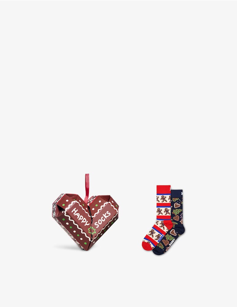 rinascente Happy Socks Calze cuore di pan di zenzero