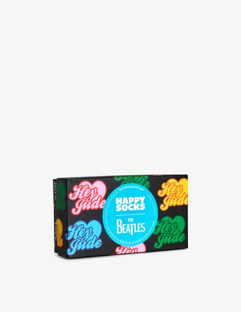 rinascente Happy Socks Set regalo 3 calze The Beatles