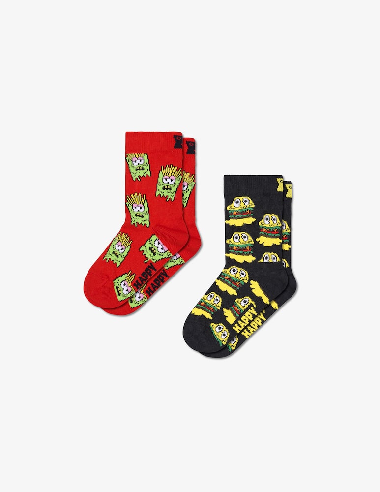 rinascente Happy Socks Smelly burger sock set