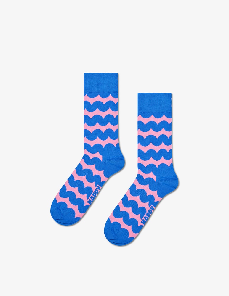 rinascente Happy Socks Calze a righe ondulate