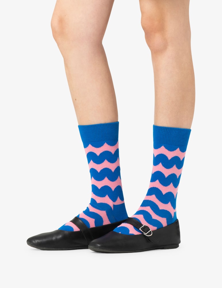 Happy Socks Wobbly stripe socks - picture 2 Happy Socks Wobbly stripe socks - picture 2