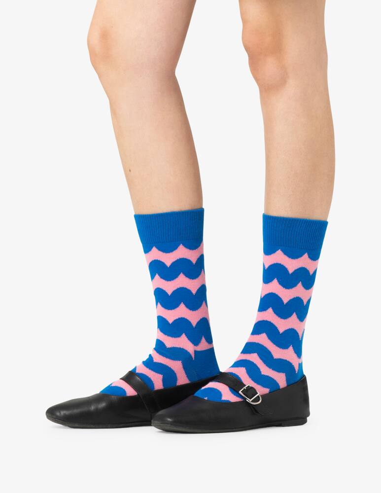 rinascente Happy Socks Calze a righe ondulate