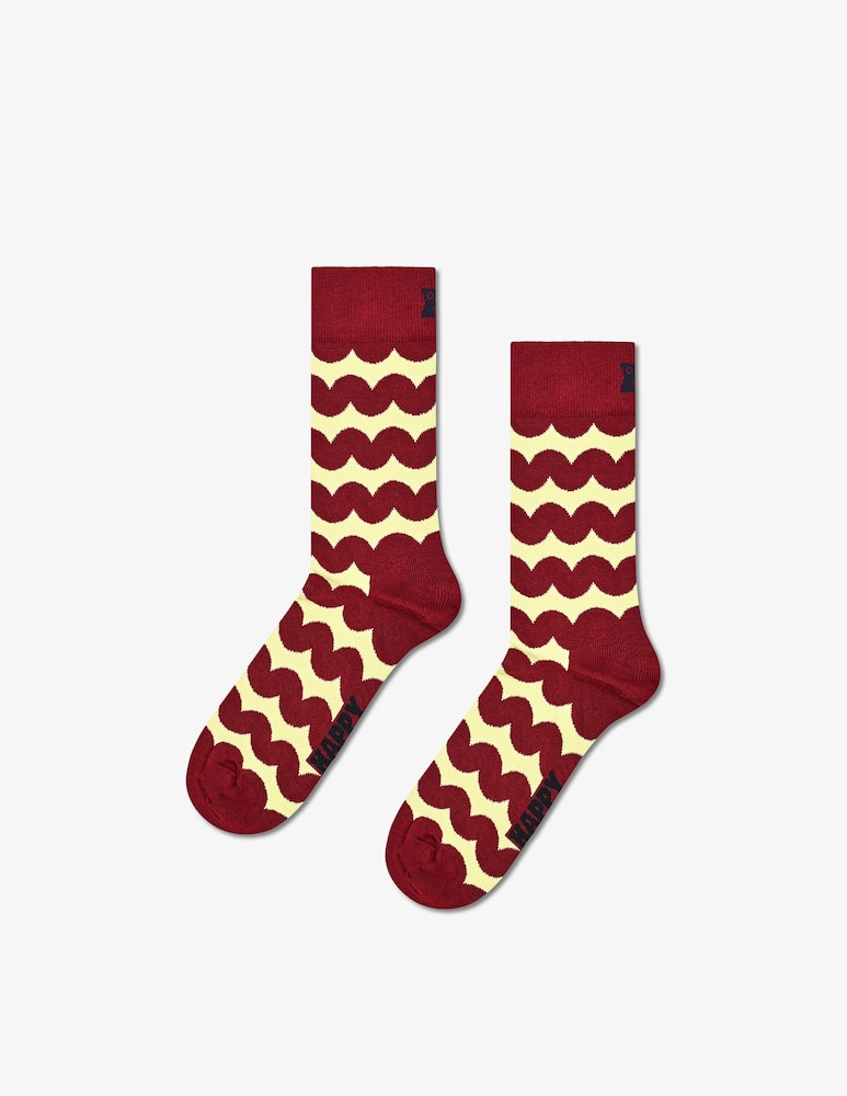 rinascente Happy Socks Calze a righe ondulate