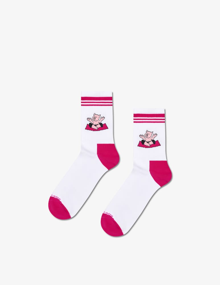 rinascente Happy Socks Yoga pig socks