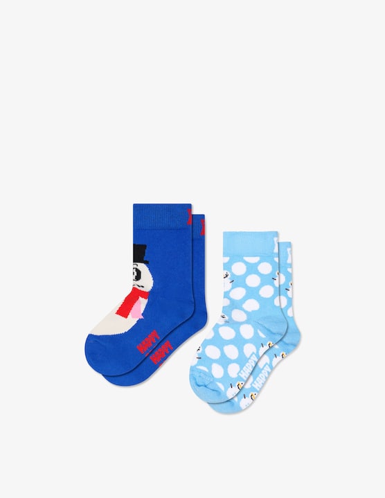 Happy Socks - Pack 2 calze con pupazzo di neve - €12,00