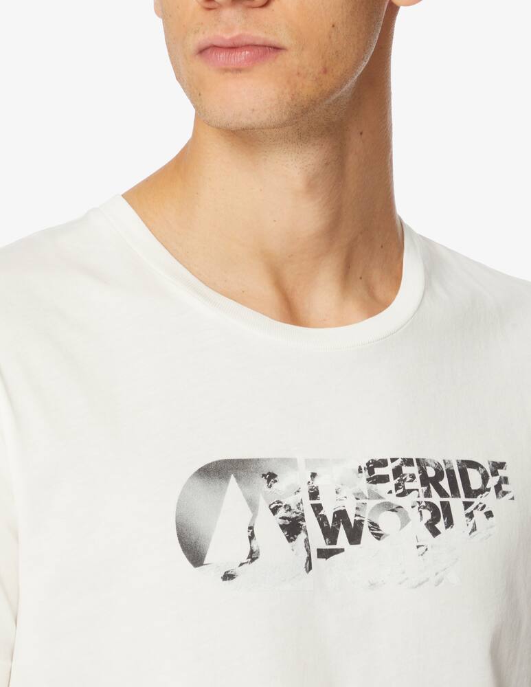 rinascente Peak Performance Maglietta manica corta freeride world tour - Bianco