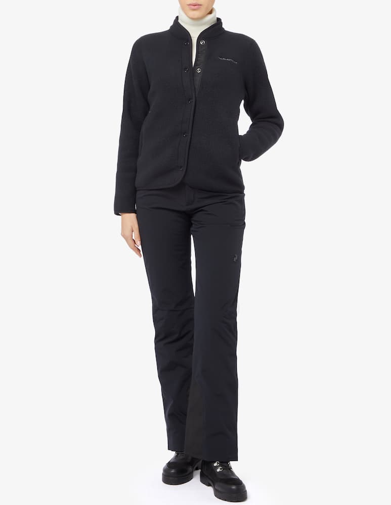 rinascente Peak Performance Cardigan in pile con bottoni a pressione