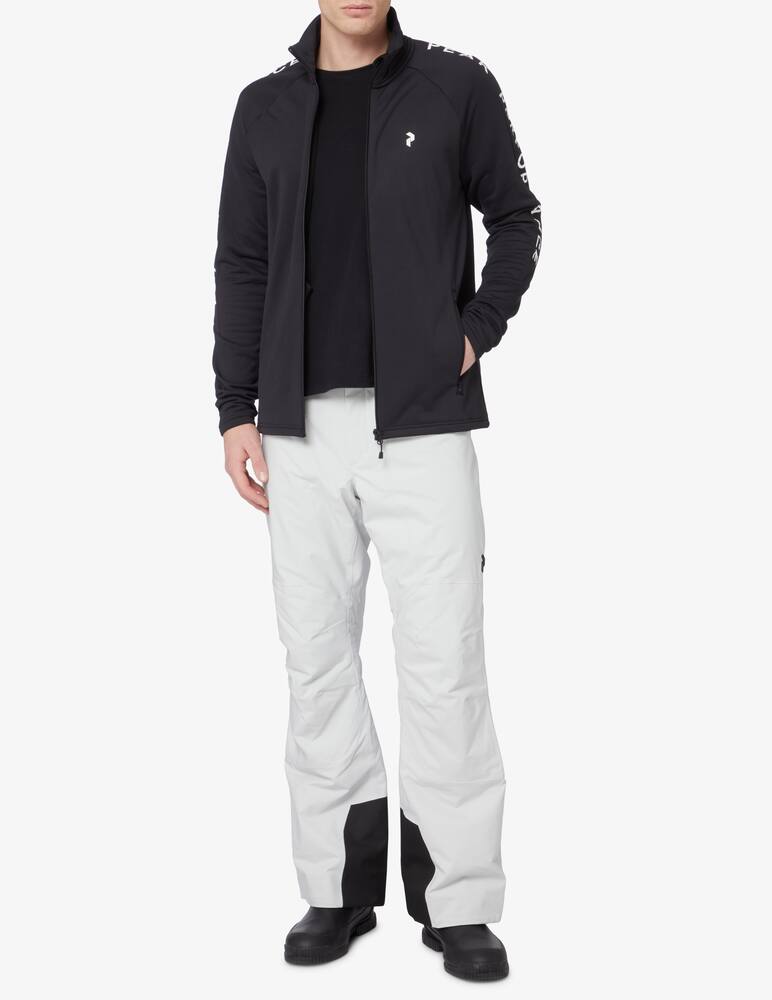 rinascente Peak Performance Rider fzip fleece sweater - Black