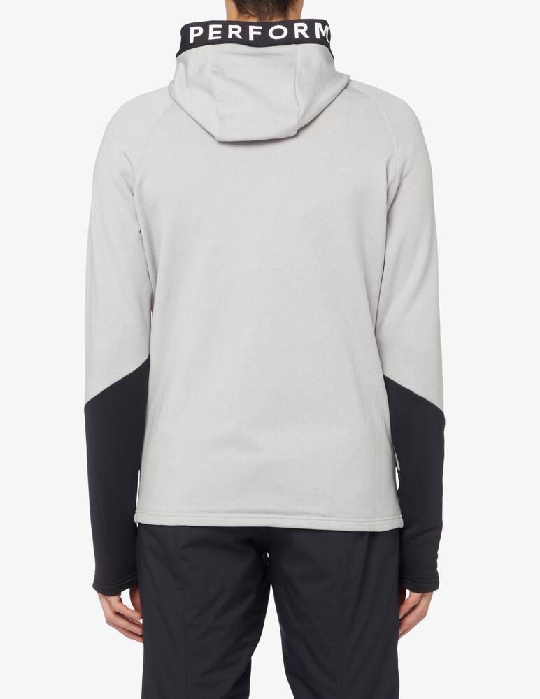 rinascente Peak Performance Rider fzip hooded fleece sweater - Grey