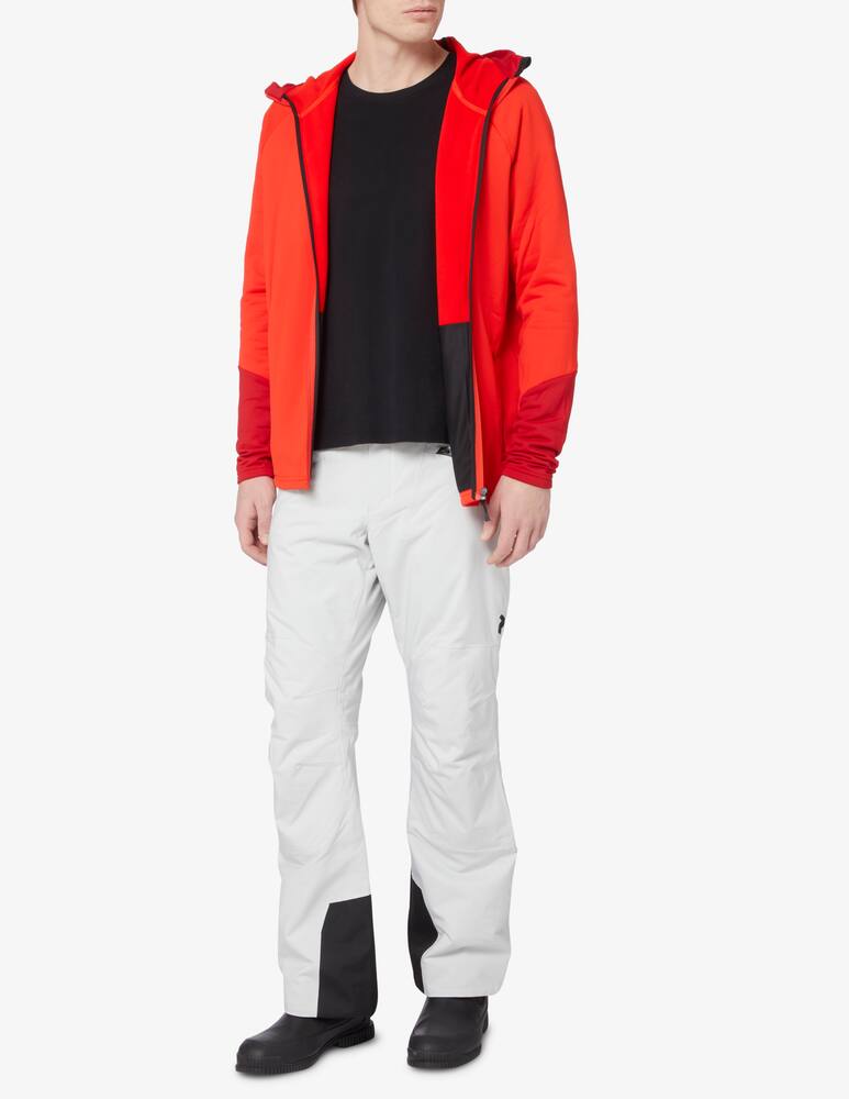 rinascente Peak Performance Maglia in pile con cappuccio rider fzip - Rosso