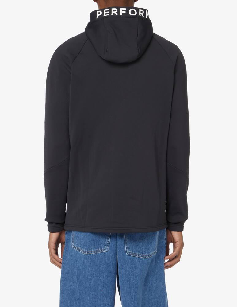 rinascente Peak Performance Maglia in pile con cappuccio rider fzip - Nero