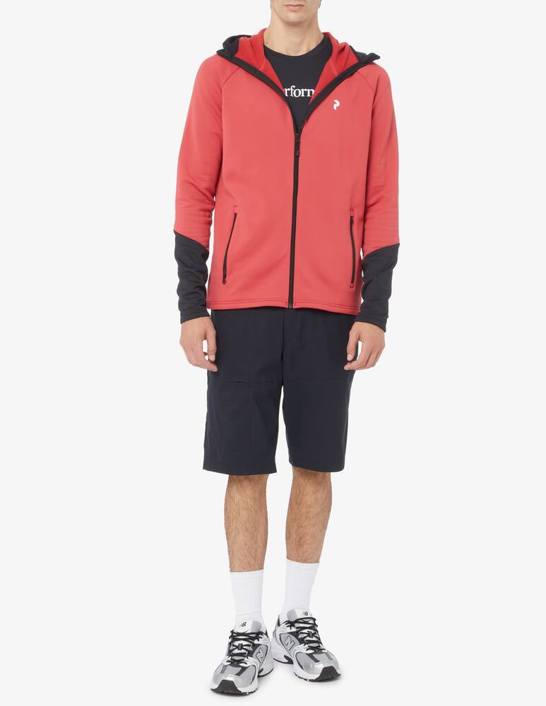 rinascente Peak Performance Felpa tecnica con cappuccio rider zip