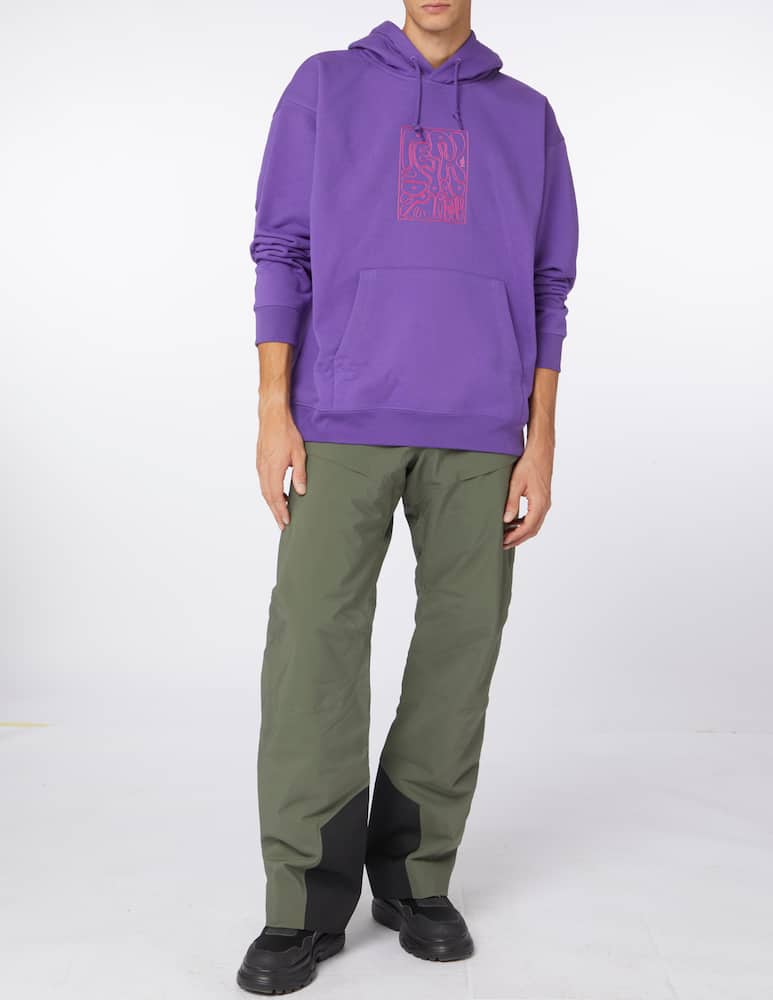 rinascente Peak Performance Over artwork logo hoodie