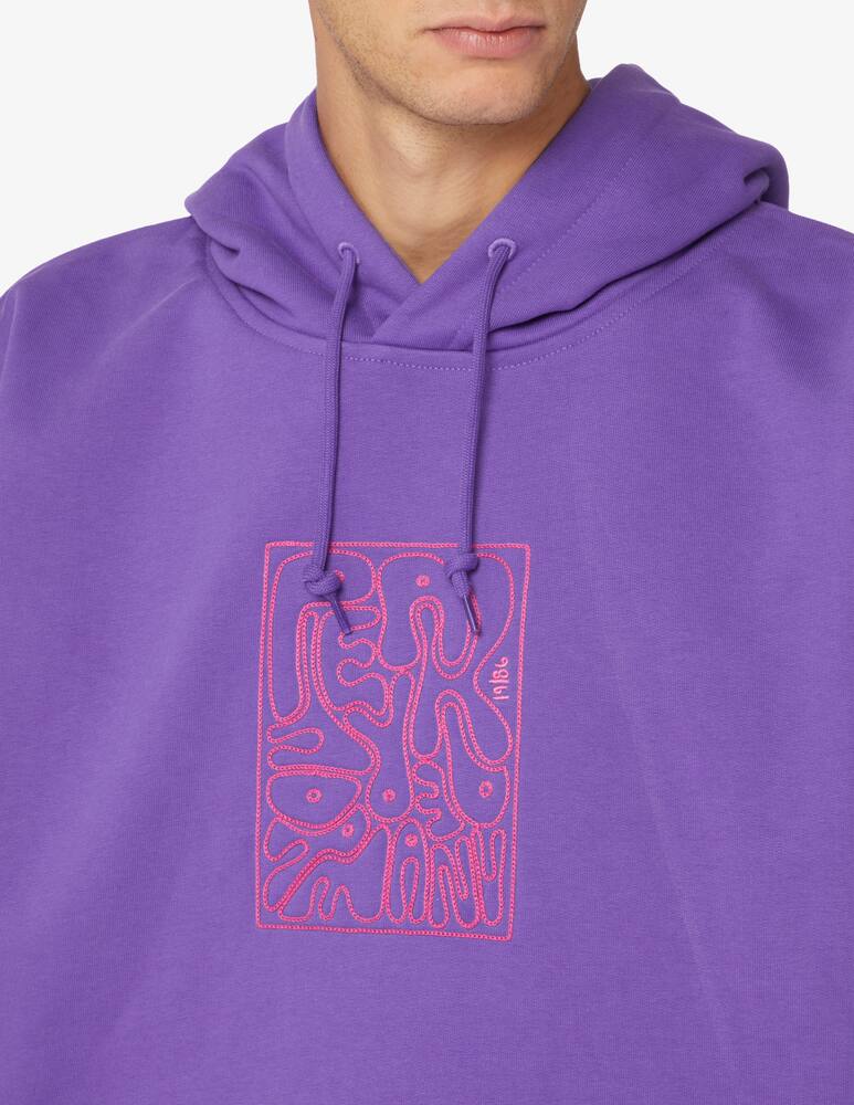rinascente Peak Performance Over artwork logo hoodie