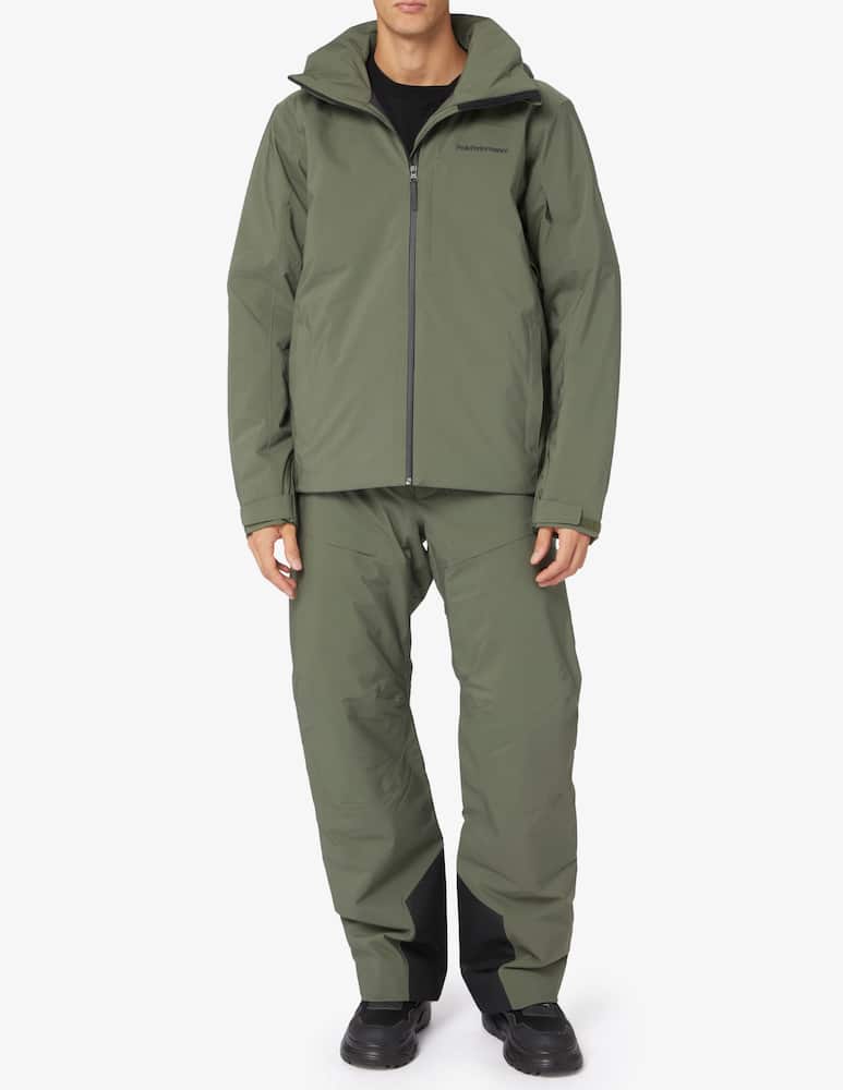 rinascente Peak Performance Maroon ski hooded jacket