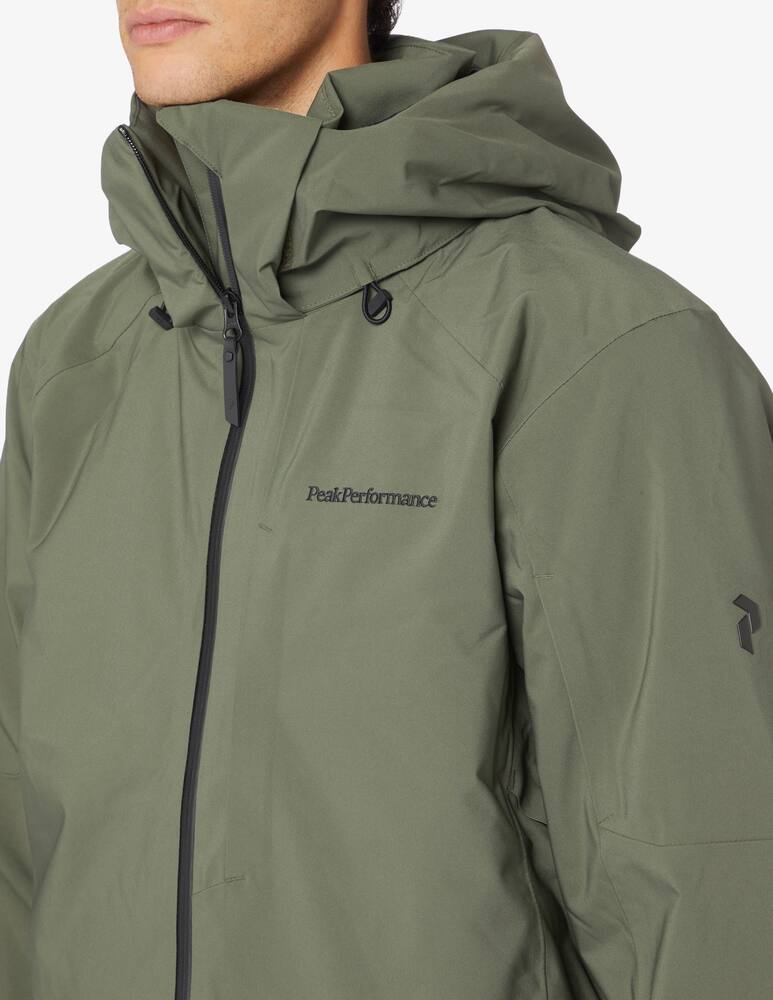 rinascente Peak Performance Maroon ski hooded jacket
