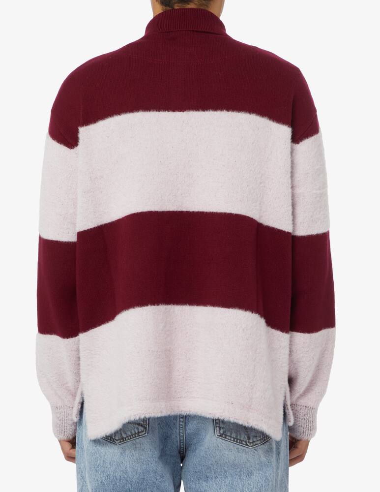 rinascente Eytys Intarsia stripes long sleeve polo shirt