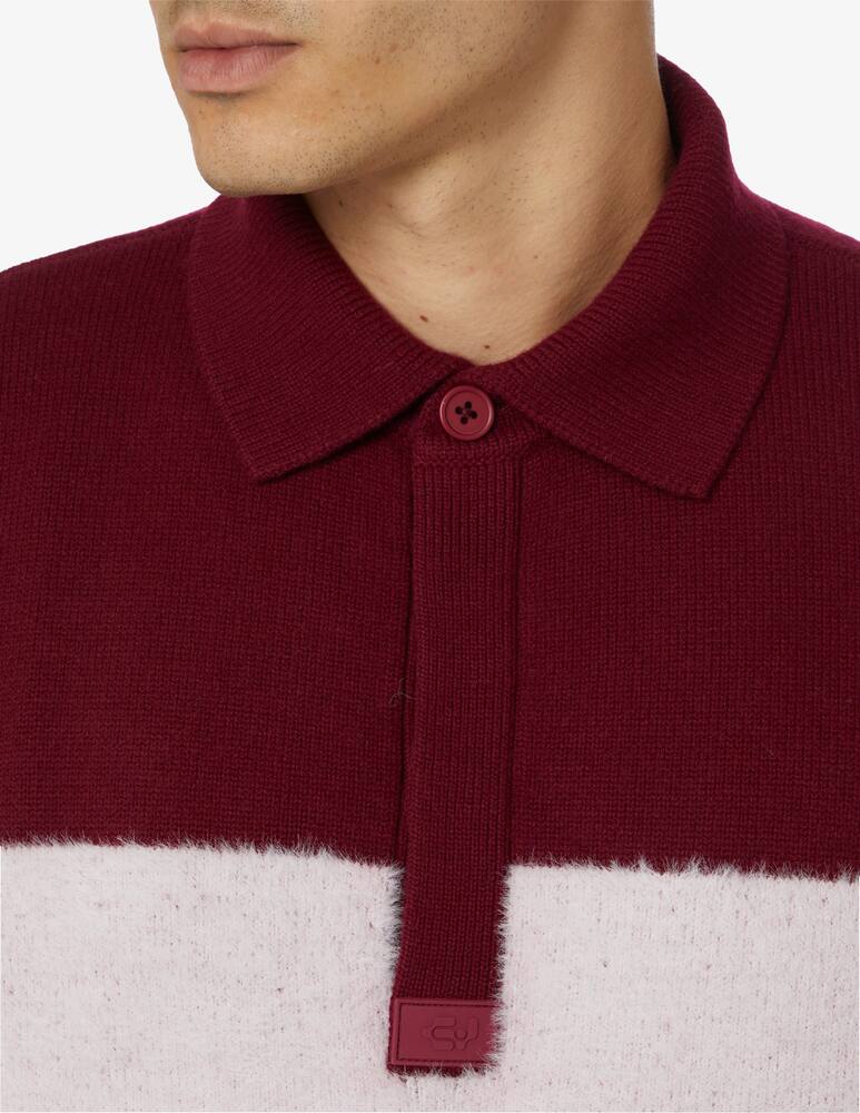 rinascente Eytys Intarsia stripes long sleeve polo shirt