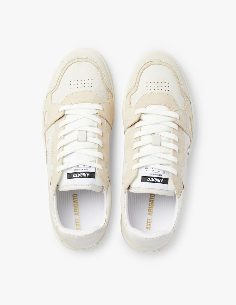 rinascente Axel Arigato Low dice suede sneakers - beige