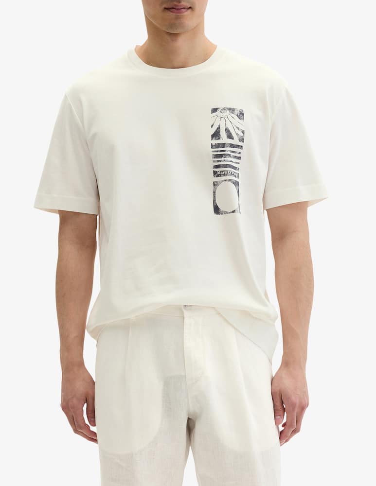 Marc O'Polo T-shirt con stampa frontale - immagine 1 Marc O'Polo T-shirt con stampa frontale - immagine 1