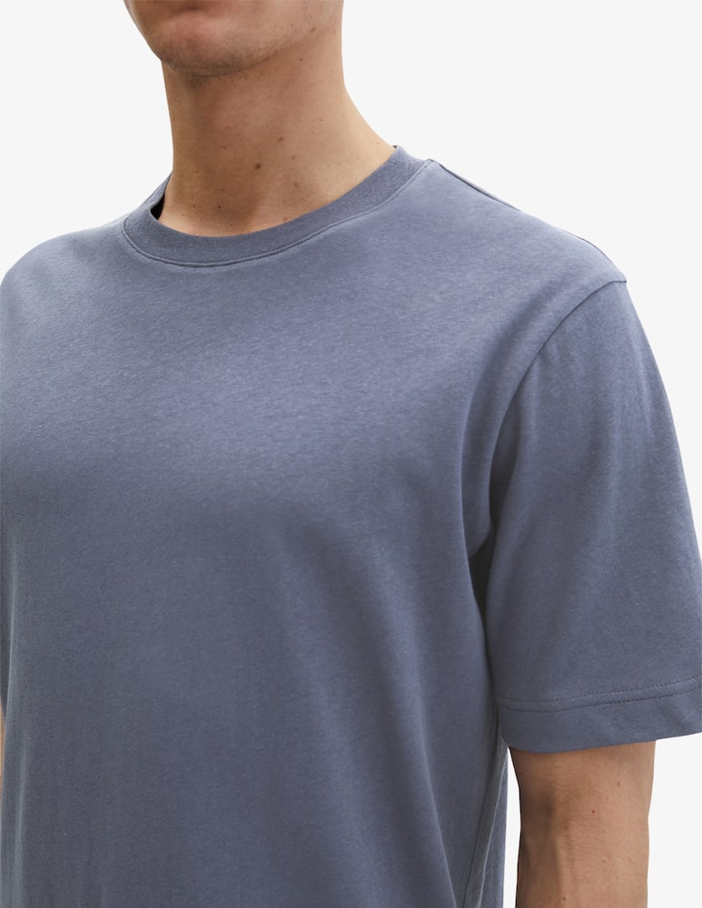 rinascente Marc O'Polo T-shirt girocollo in cotone e lino