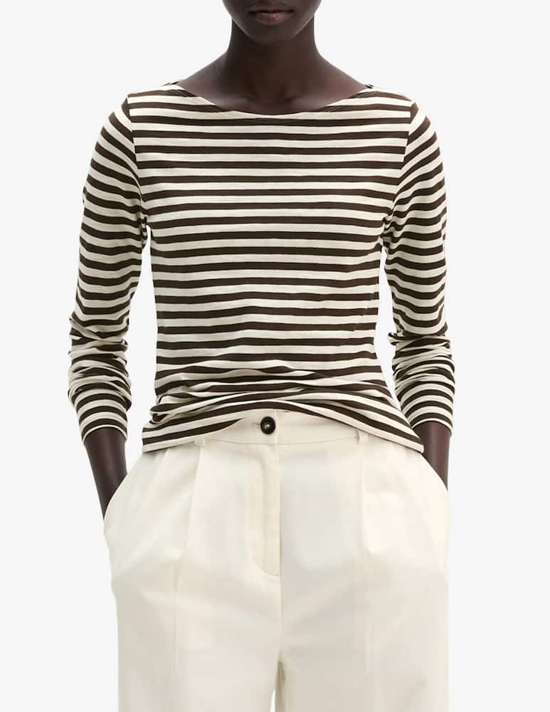 rinascente Marc O'Polo Striped boat neck t-shirt