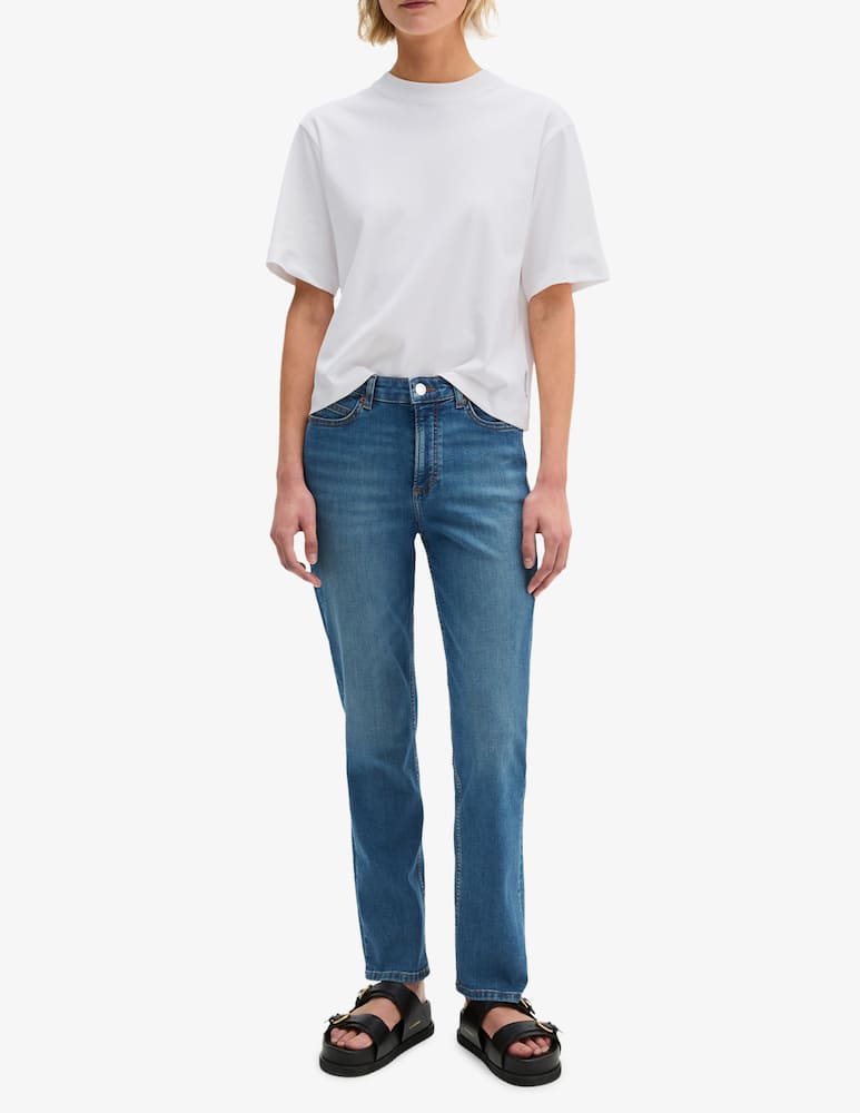 Marc O'Polo Straight fit cropped denim trousers - picture 2 Marc O'Polo Straight fit cropped denim trousers - picture 2
