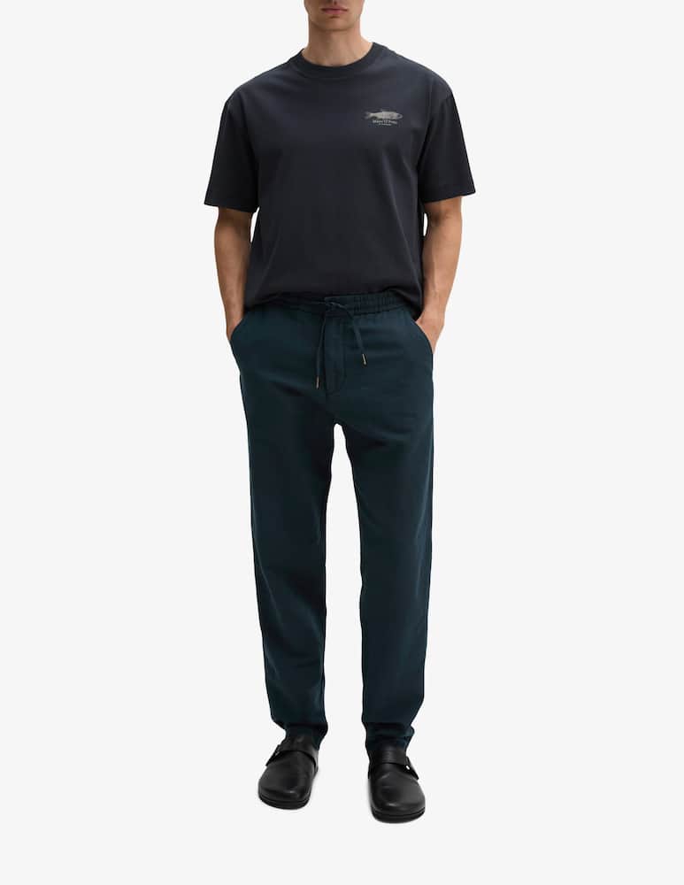 Marc O'Polo T-shirt con stampa pesci - immagine 2