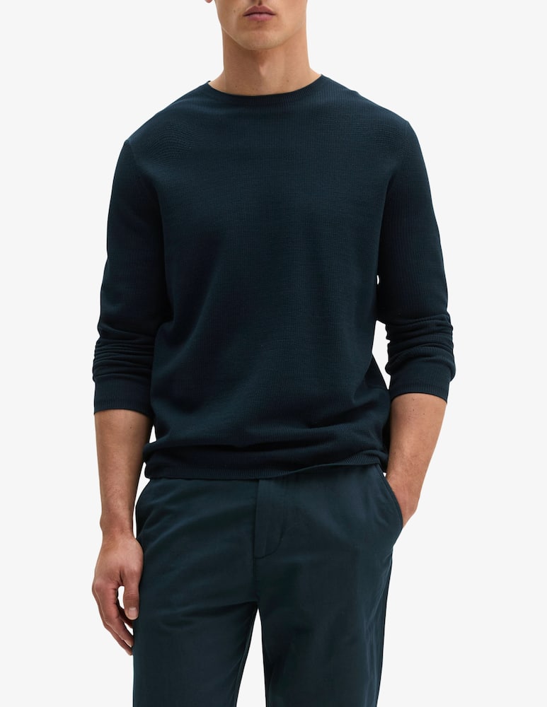 rinascente Marc O'Polo Rolled-edge crewneck jumper