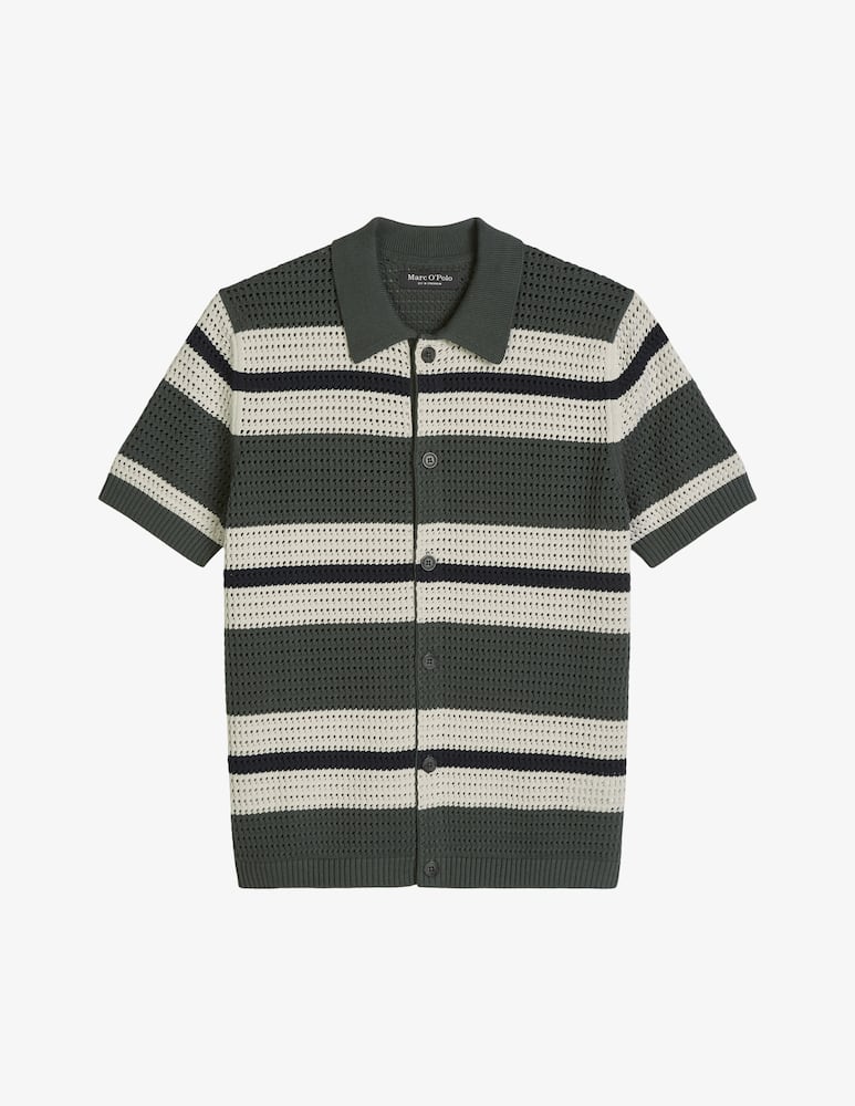 rinascente Marc O'Polo Striped short-sleeved knit shirt
